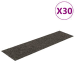 Trappematter Selvklebende 30 Stk Antrasitt 76X20 Cm Rektangulær