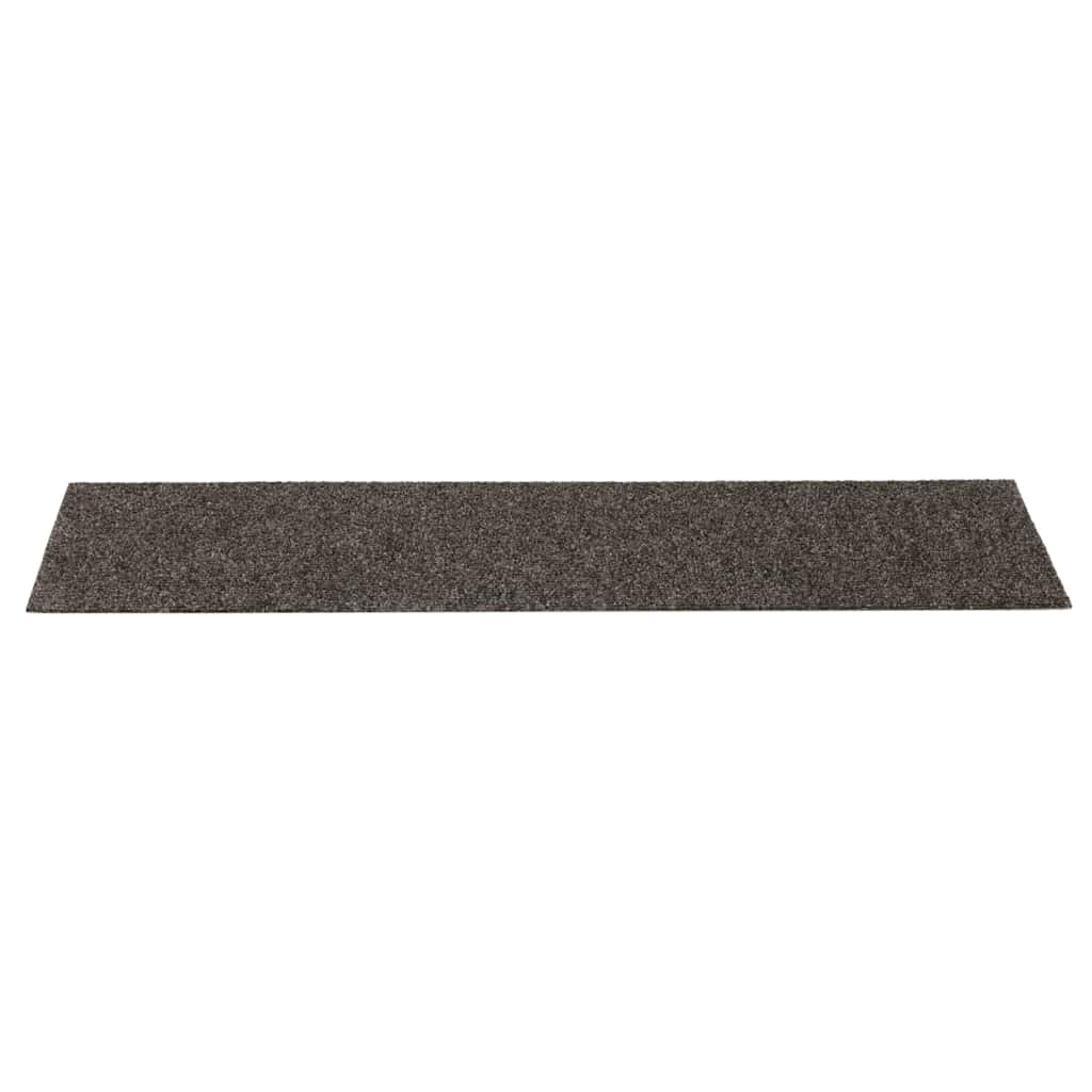 Trappematter Selvklebende 30 Stk Antrasitt 76X20 Cm Rektangulær