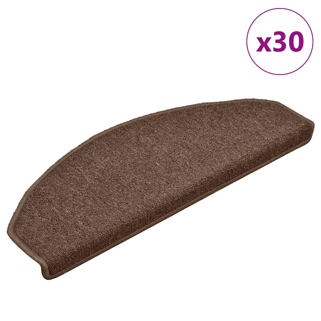 Trappematter 30 Stk Brun 65X24X4 Cm