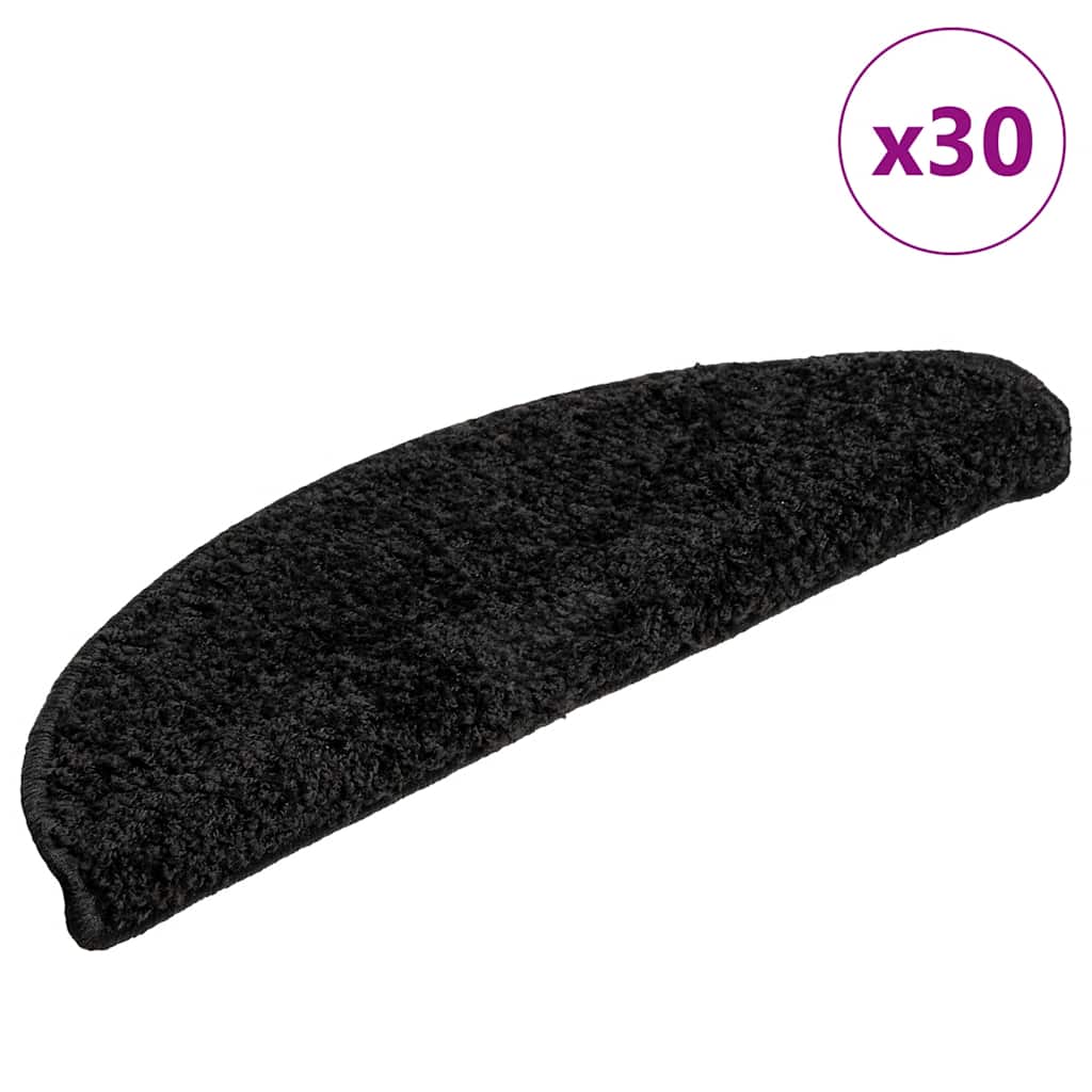 Trappematter 30 Stk Svart 56X17X3 Cm