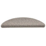 Selvklebende Trappematter Sisal 30 Stk 56X17X3 Cm Sølv