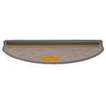 Selvklebende Trappematter Sisal 30 Stk 65X21X4 Cm Platina