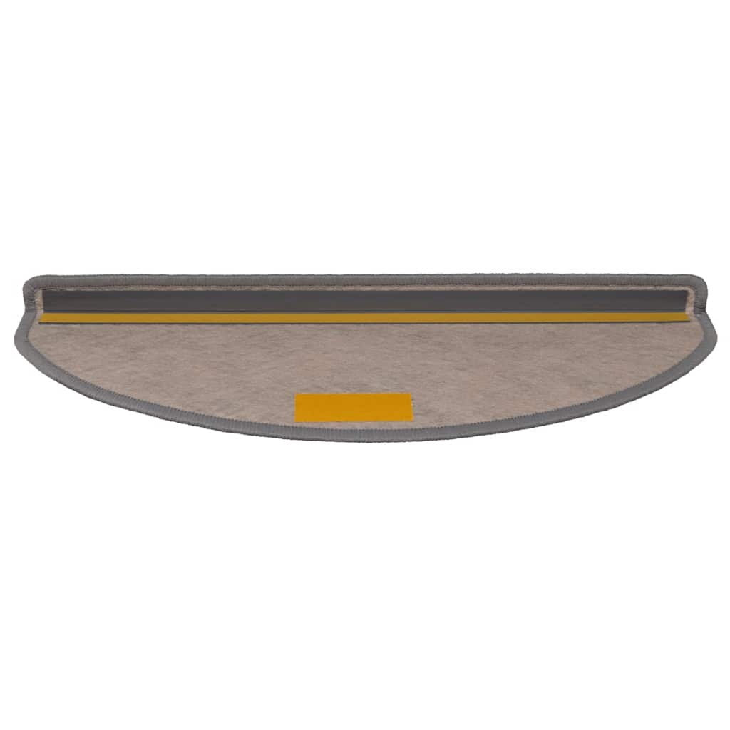 Selvklebende Trappematter Sisal 30 Stk 65X21X4 Cm Platina
