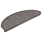 Selvklebende Trappematter Sisal 30 Stk 65X21X4 Cm Brun Beige