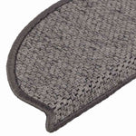 Selvklebende Trappematter Sisal 30 Stk 65X21X4 Cm Brun Beige