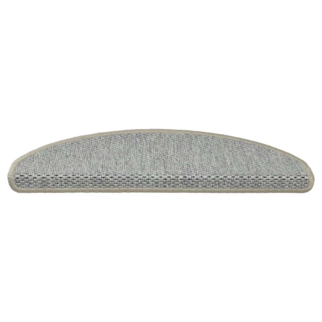 Selvklebende Trappematter Sisal 30 Stk 65X21X4 Cm Lysegrønn
