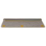 Selvklebende Trappematter Sisal 30 Stk 65X21X4 Cm Mørk Beige