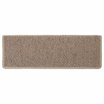 Selvklebende Trappematter Sisal 30 Stk 65X21X4 Cm Sand