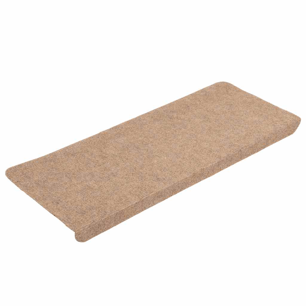 Selvklebende Trappematter 30 Stk Beige 65X24,5X3,5 Cm