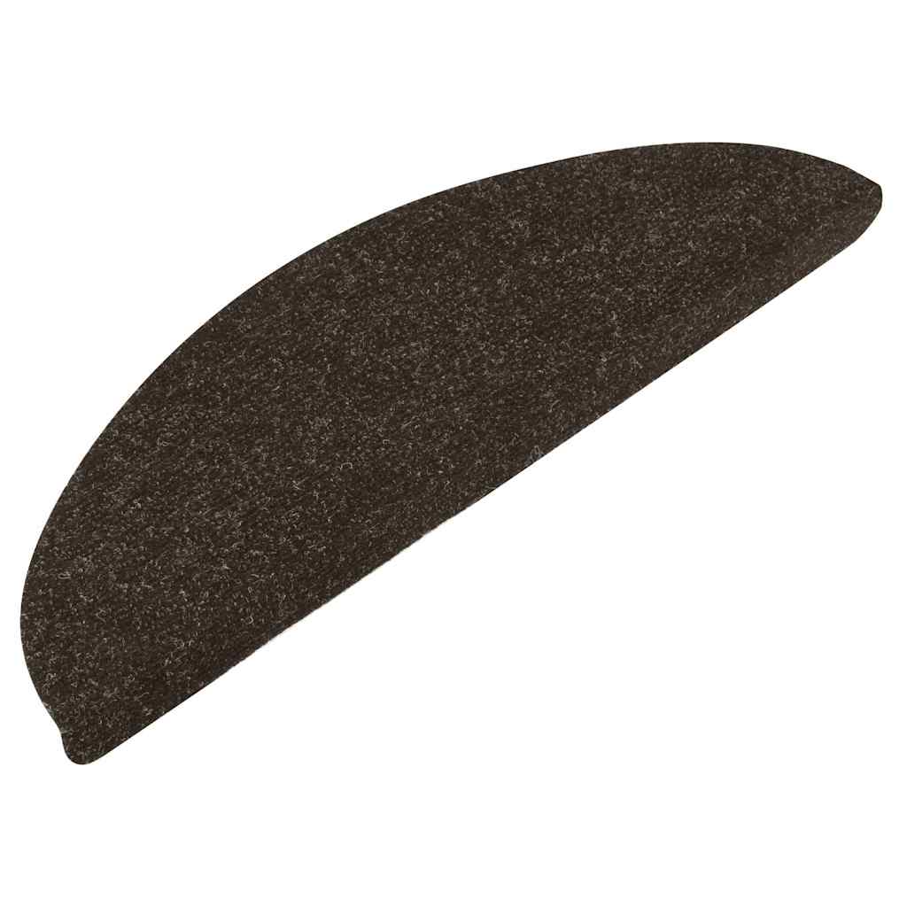 Selvklebende Trappematter 30 Stk Antrasitt 56X17X3 Cm