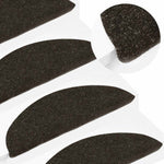 Selvklebende Trappematter 20 Stk Antrasitt 65X22,5X3,5 Cm