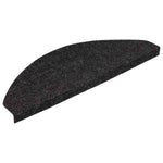 Selvklebende Trappematter 30 Stk Antrasitt 65X22,5X3,5 Cm