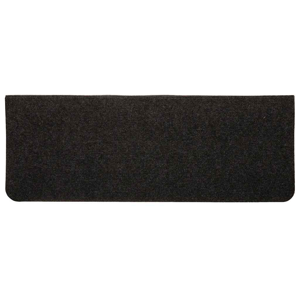 Selvklebende Trappematter 30 Stk Svart 65X24,5X3,5 Cm