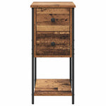 Nattbordskap Gammelt Tre 32 X 42 X 70 Cm Konstruert Tre