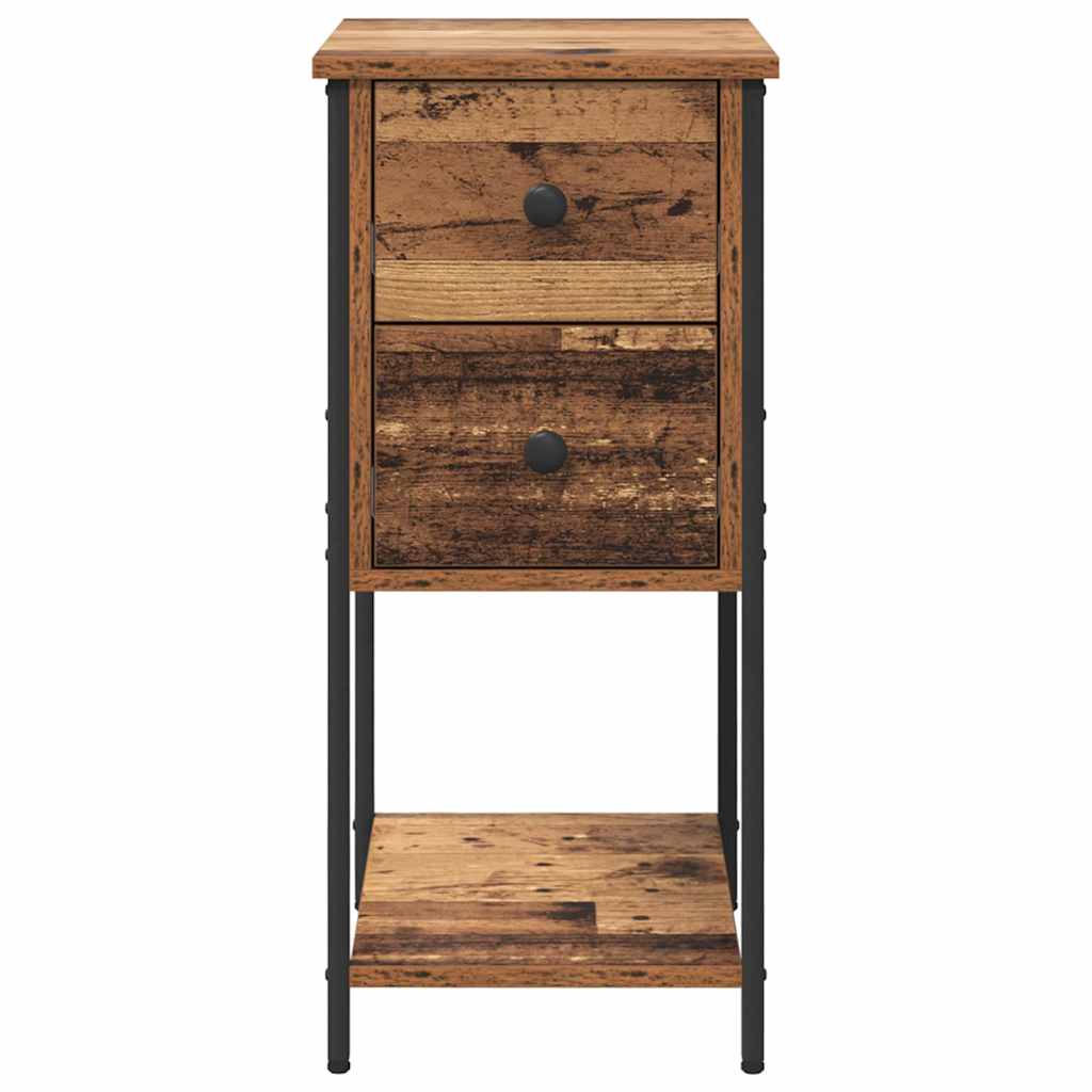 Nattbordskap Gammelt Tre 32 X 42 X 70 Cm Konstruert Tre