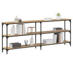 Konsollbord Artisan Eik 200 X 29 X 75 Cm Ingeniørtre Og Metall