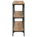 Konsollbord Artisan Eik 200 X 29 X 75 Cm Ingeniørtre Og Metall