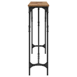 Konsollbord Gamle Tre 140 X 23 X 75 Cm Ingeniørtre Og Metall