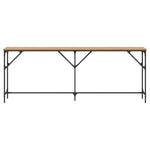 Konsollbord Artisan Eik 200 X 29 X 75 Cm Ingeniørtre Og Metall