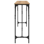 Konsollbord Artisan Eik 200 X 29 X 75 Cm Ingeniørtre Og Metall