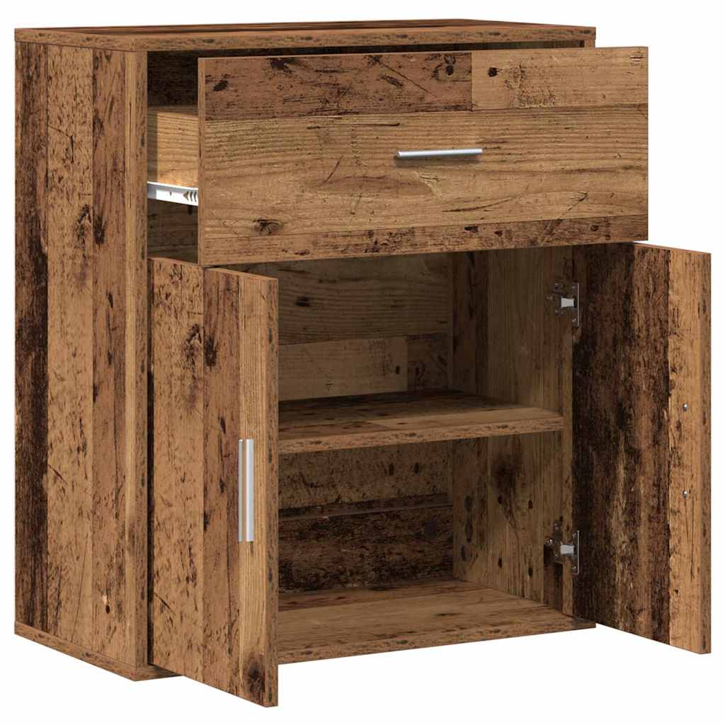 Serviesskap Gammelt Tre 60 X 31 X 70 Cm Konstruert Tre