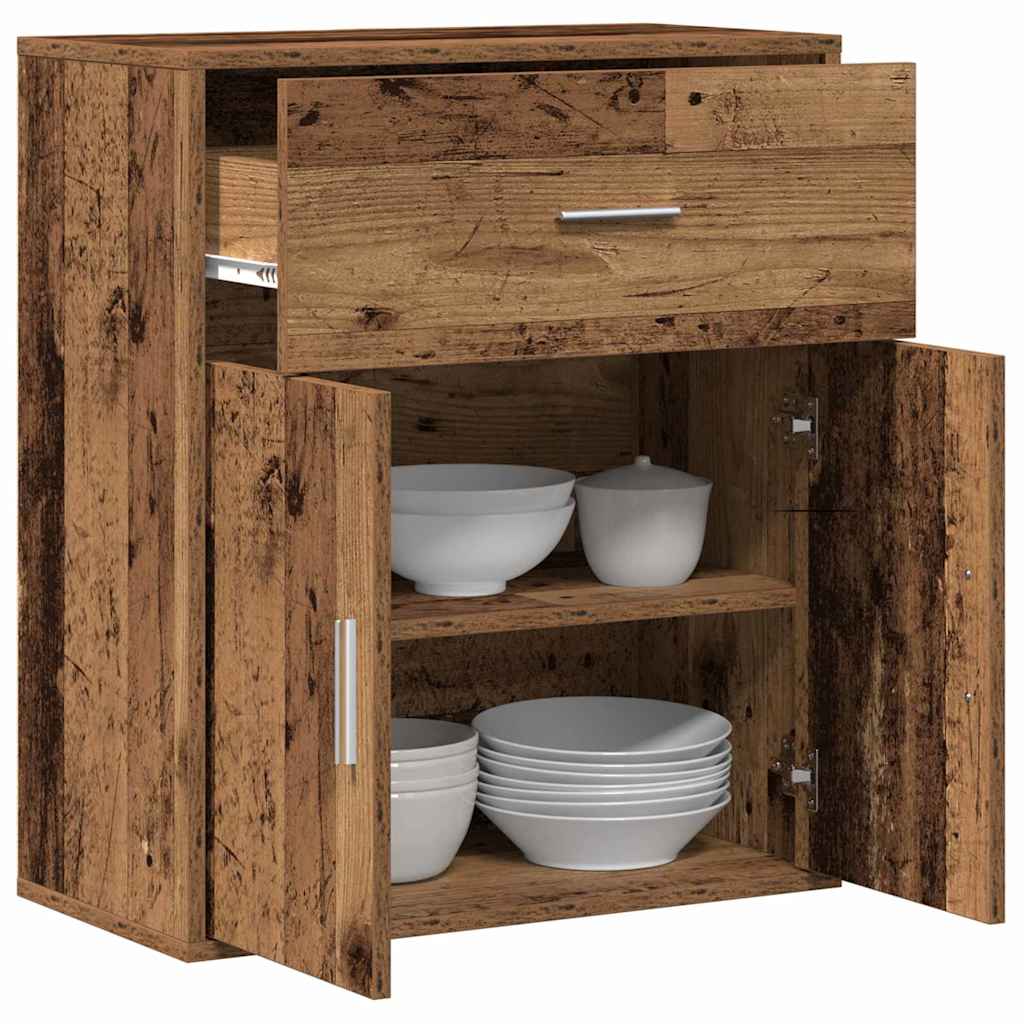 Serviesskap Gammelt Tre 60 X 31 X 70 Cm Konstruert Tre