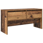Gangmøbelsett Med Skuff 4 Pcs Gammelt Tre Konstruert Tre