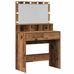 Sminkebord Gammelt Tre 80 X 41 X 134,5 Cm Konstruert Tre