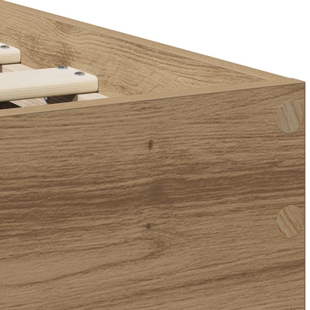 Sengestamme Artisan Eik 90 X 200 Cm Konstruert Tre