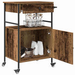 Kjøkkenvogn Gammelt Tre 56 X 43 X 89,5 Cm Konstruert Tre