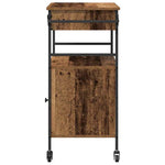 Kjøkkenvogn Gammelt Tre 56 X 43 X 89,5 Cm Konstruert Tre