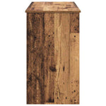 Kosmetikkbord Med Skuff Med Speil Gammelt Tre 100 X 45 X 76 Cm