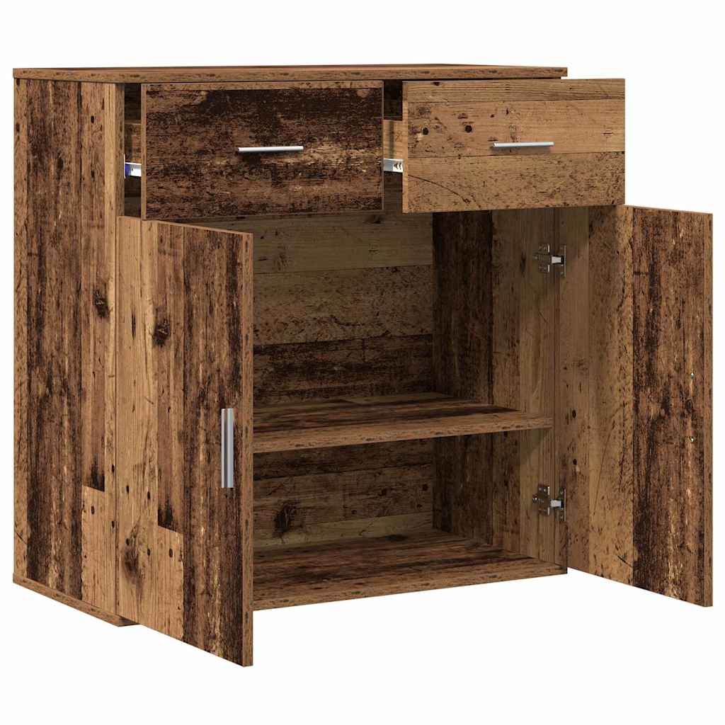 Serviesskap Gammelt Tre 78 X 38 X 80 Cm Konstruert Tre
