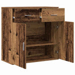 Serviesskap Gammelt Tre 78 X 38 X 80 Cm Konstruert Tre