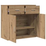 Serviesskap Artisan Eik 78 X 38 X 80 Cm Konstruert Tre