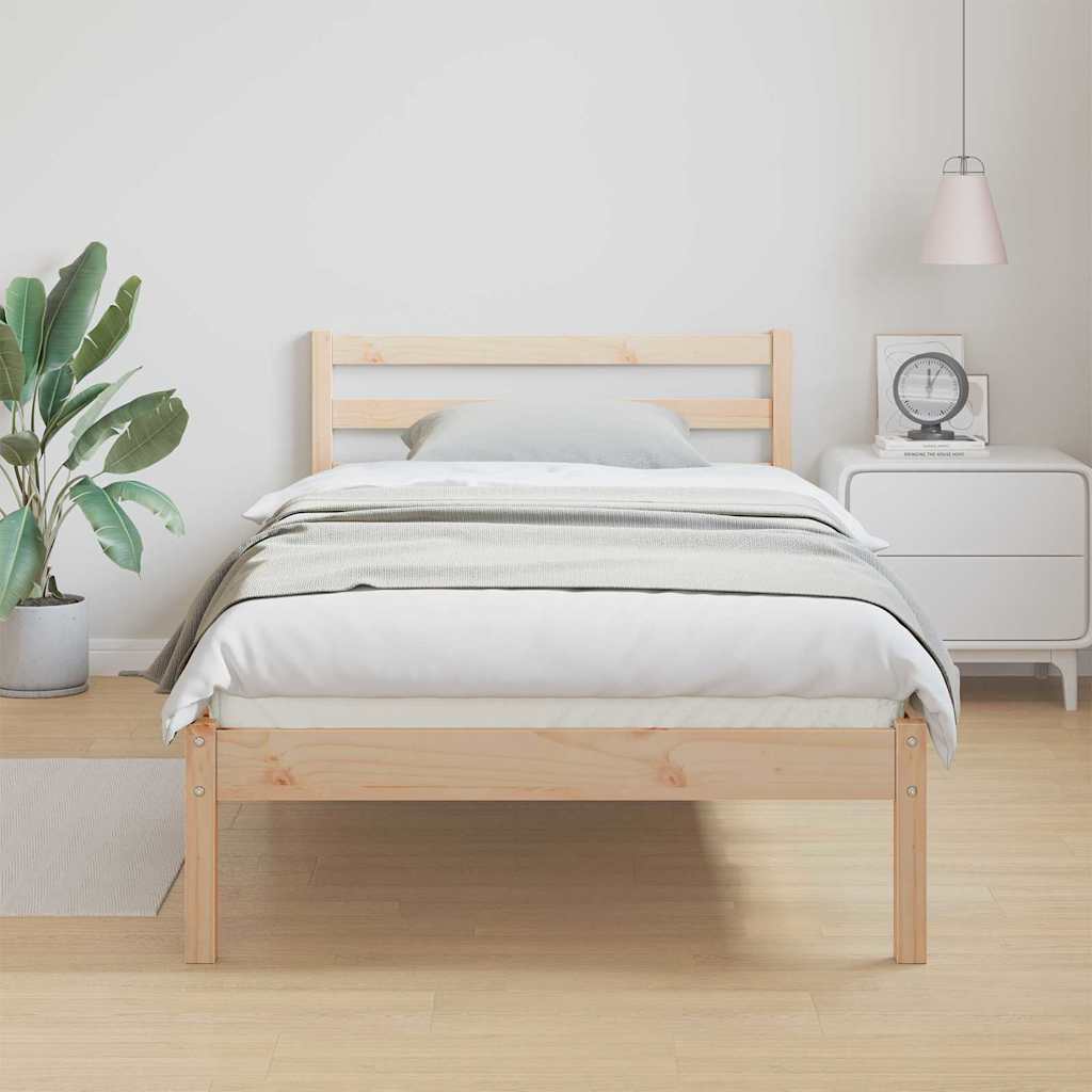 Sengestamme Brun 225,5 X 105,5 X 69,5 Cm Massiv Furu