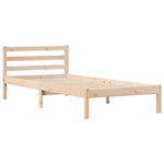 Sengestamme Brun 225,5 X 105,5 X 69,5 Cm Massiv Furu