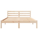 Sengestamme Brun 225,5 X 165,5 X 69,5 Cm Massiv Furu
