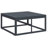 Utendørs Møbler Antrasitt 70 X 70,5 X 32 Cm Stål