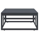 Utendørs Møbler Antrasitt 70 X 70,5 X 32 Cm Stål