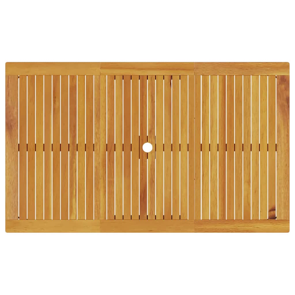 Hage Spisegruppe 7 Pcs Brun Solid Akasietre