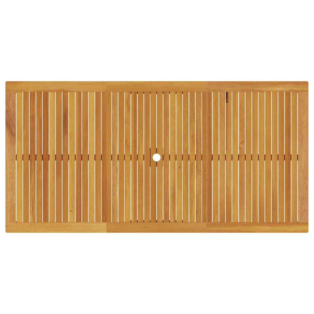 Hage Spisegruppe 7 Pcs Brun Solid Akasietre