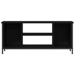 Tv-Skap Svart Eik 102 X 35 X 45 Cm Konstruert Tre