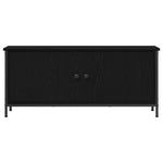 Tv-Skap Svart Eik 100 X 35 X 45 Cm Konstruert Tre
