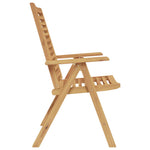 Stol 4 Pcs Brun 64,5 X 52 X 108 Cm Massivt Teaktre