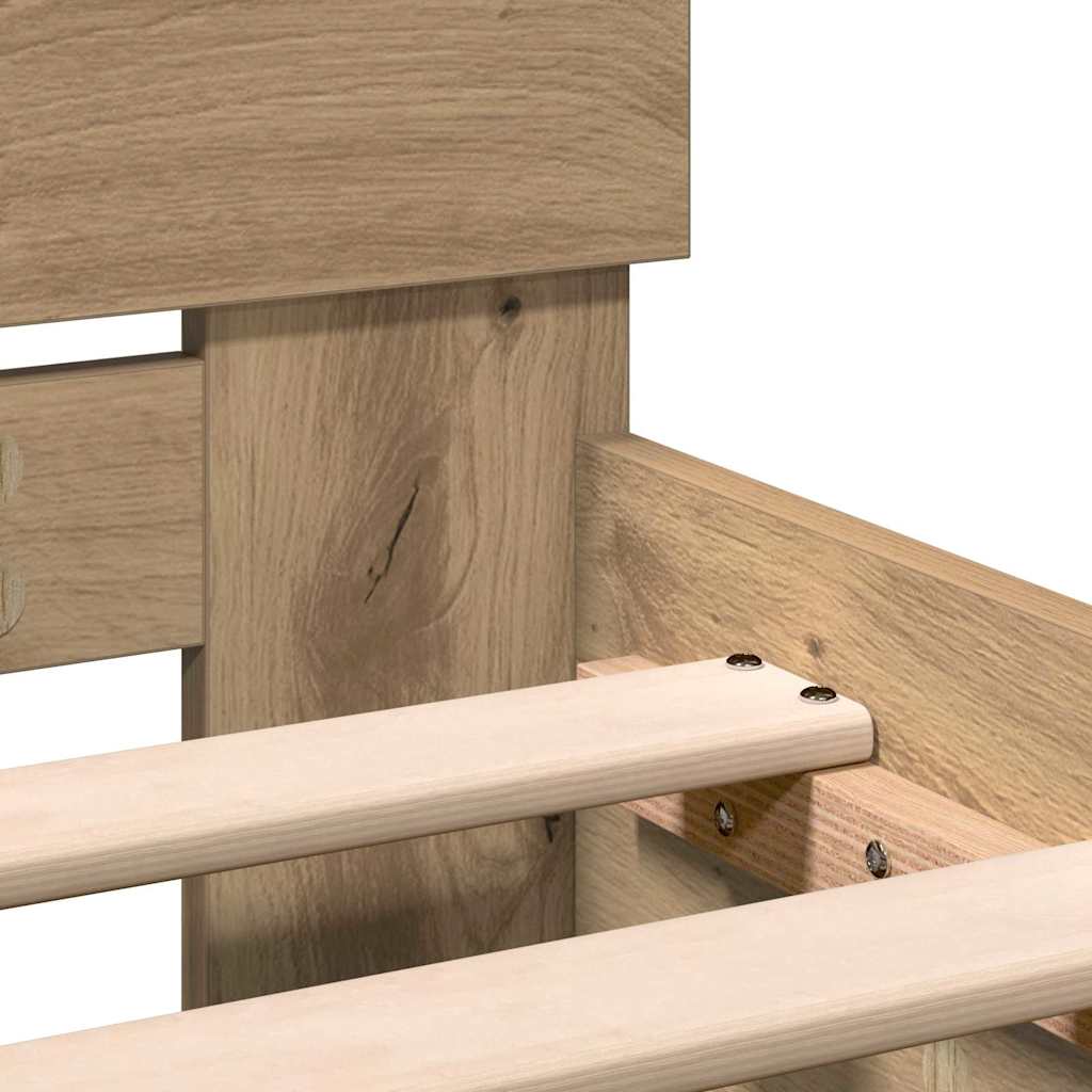 Sengestamme Artisan Eik 203 X 104 X 70 Cm Konstruert Tre