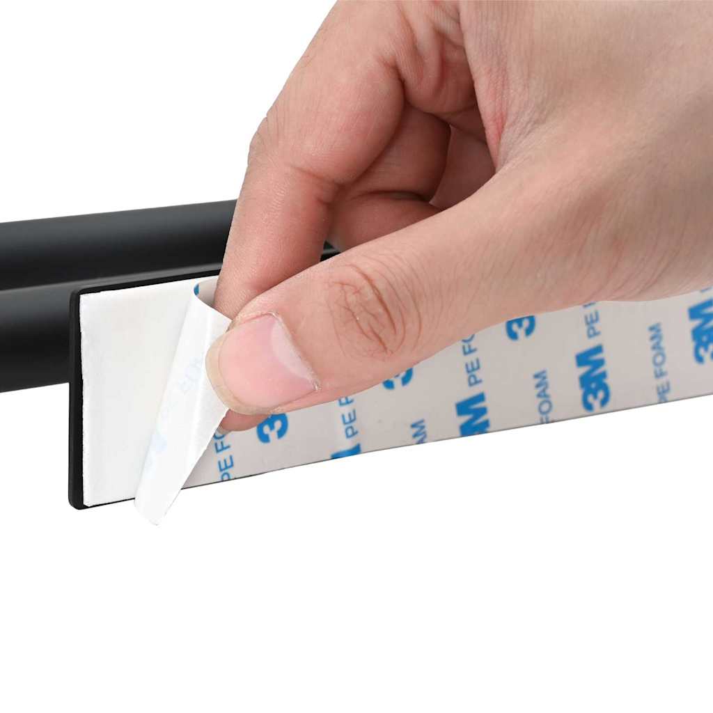 Håndkle Rack Svart 40 X 9 X 4 Cm Rustfritt Stål