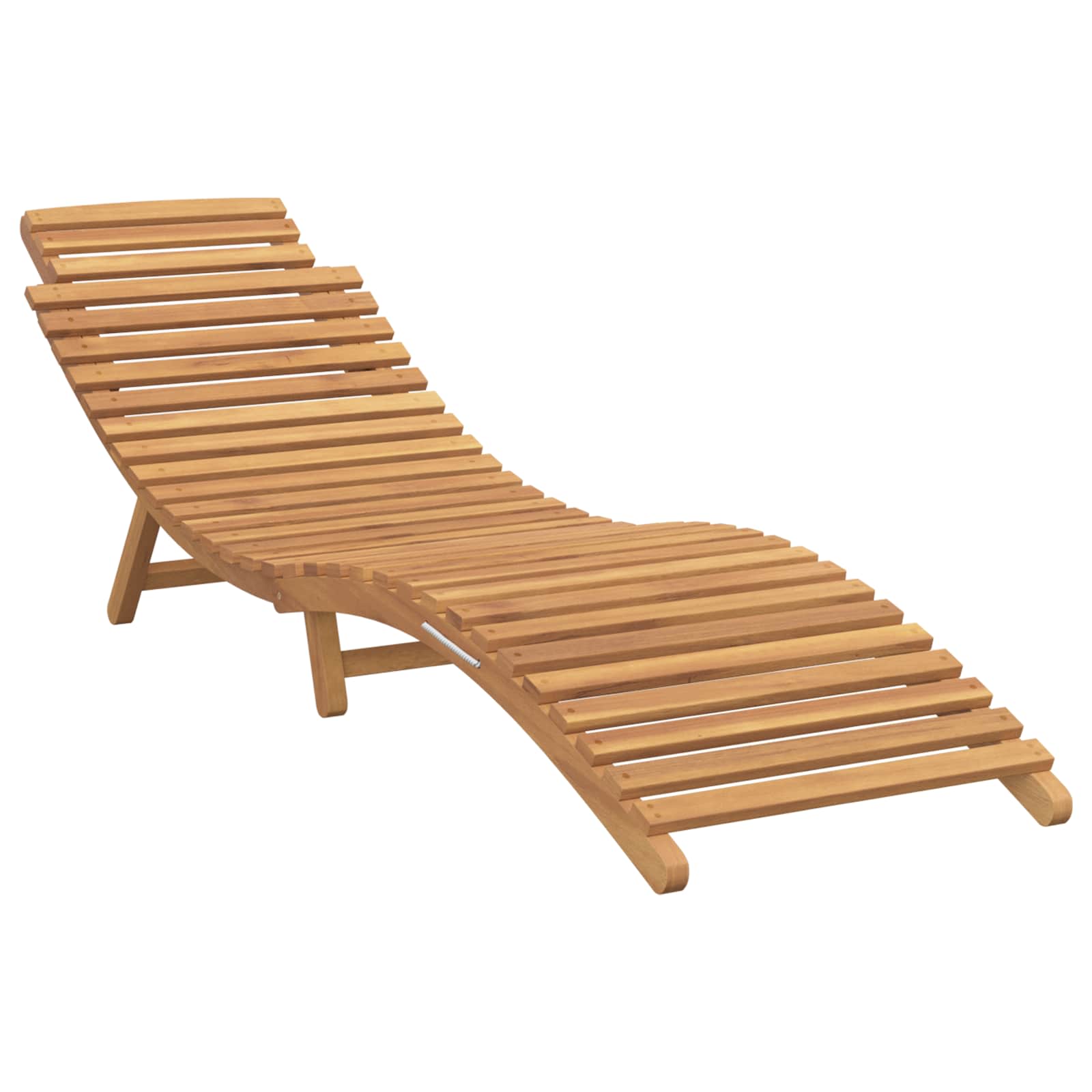 Solstol Brun 198 X 55 X 58,5 Cm Massivt Teaktre