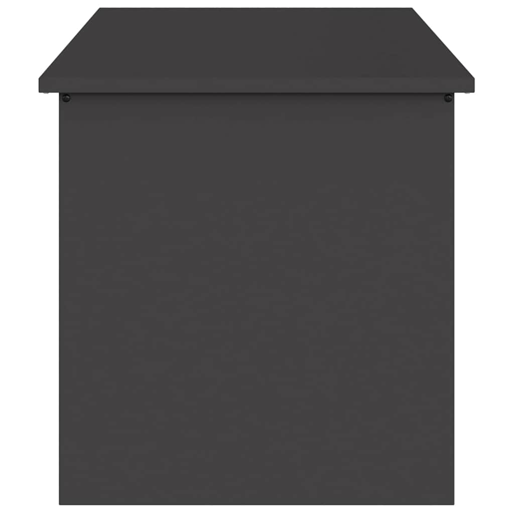 Utendørs Lagringsboks Svart 100 X 50,5 X 50 Cm Stål