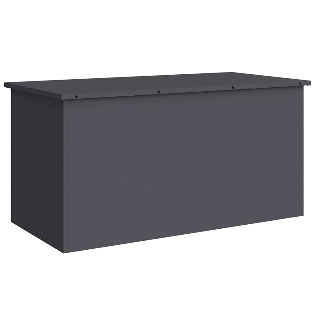 Utendørs Lagringsboks Antrasitt 100 X 50,5 X 50 Cm Stål